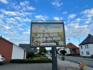 Feldwerk Werbeplakatwand