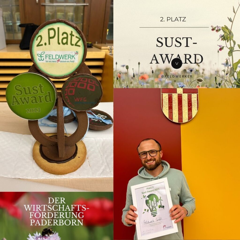 Feldwerk wurde ausgezeichnet! 🏆 Gewinnerbilder zum SUS-Award 2023