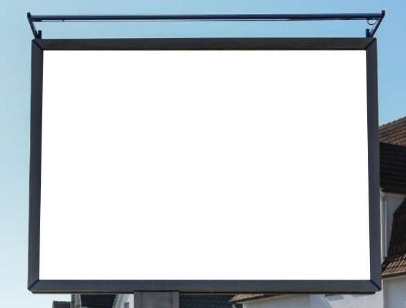 1-2-3-Plakat und Feldwerk Plakatwand