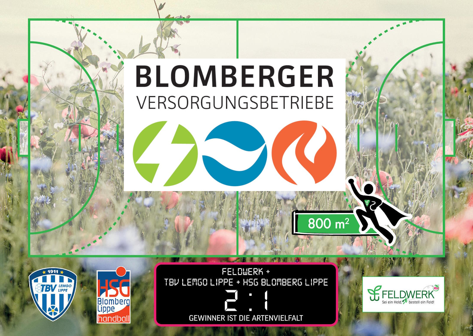 Großer Lipper Heimatheld Blomberger Versogungsbetriebe