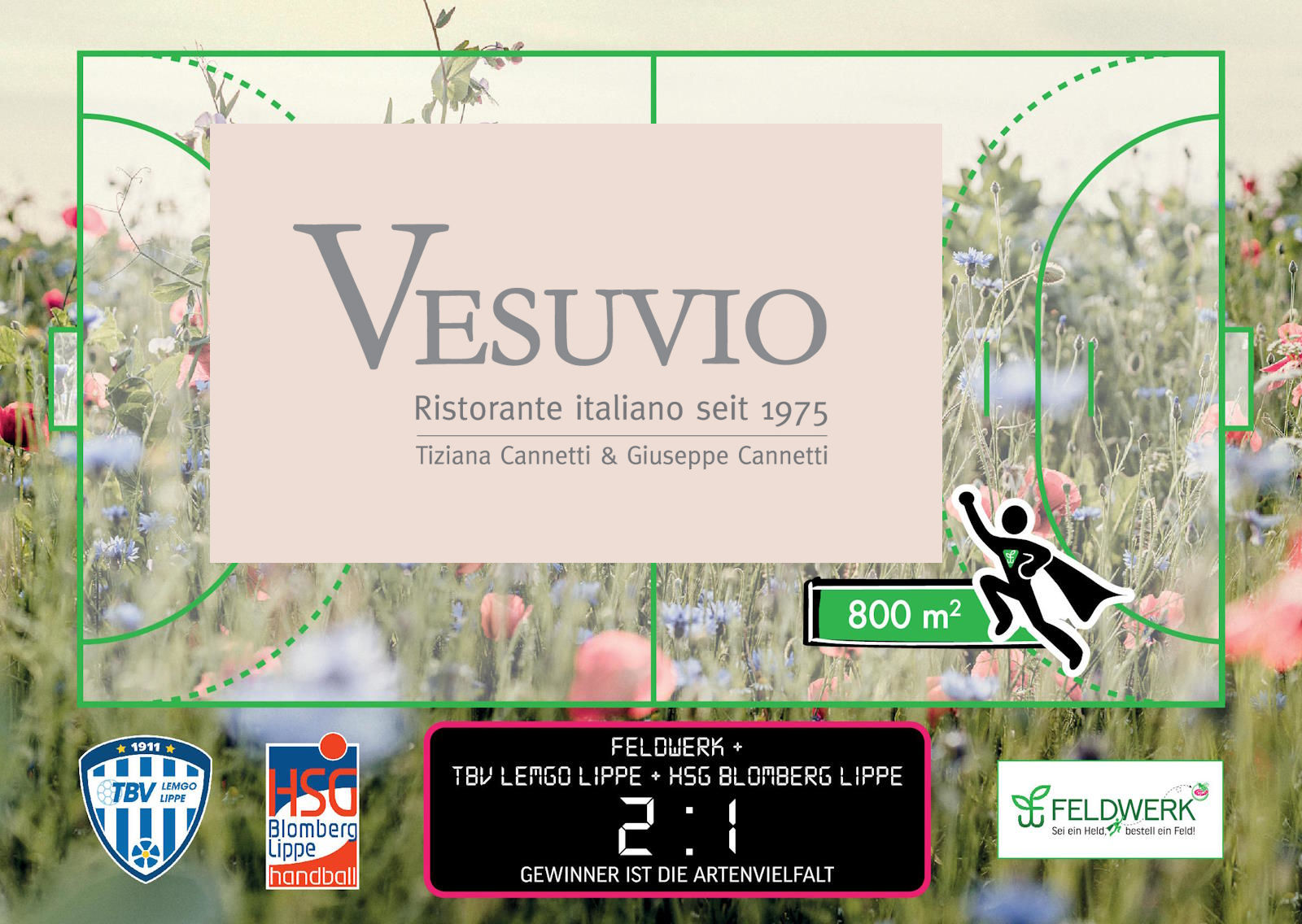 Italienisches Restaurant Vesuvio - Großer Lipper Heimatheld